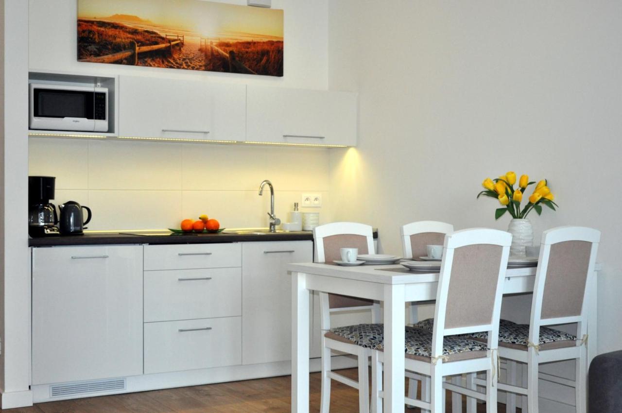 Apartament Nadmorskie Spektrum & Parking Gdańsk Exteriör bild